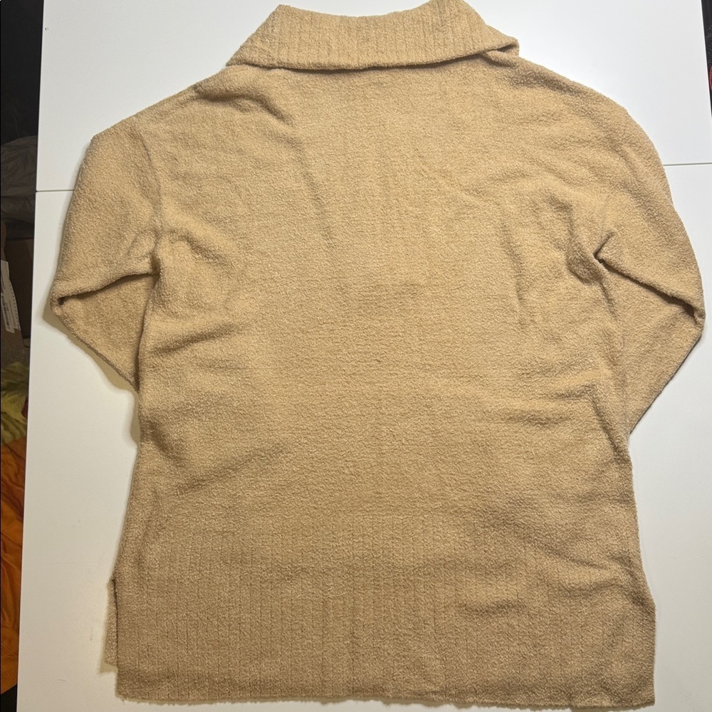 Barefoot Dreams Quarter Zip Pullover - Picture 8 of 9